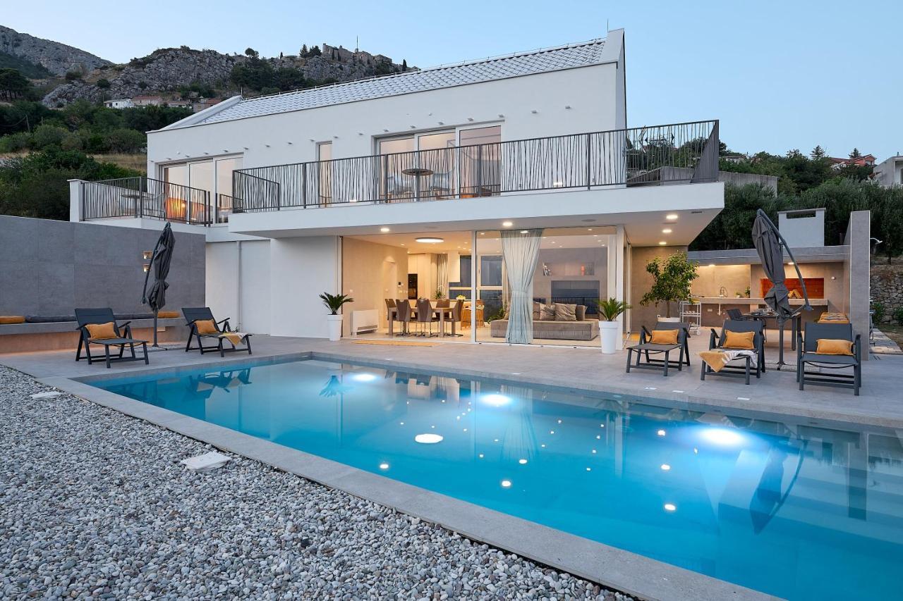 Design Villa Clavis-Brand New Villa With A View Klis Exteriör bild